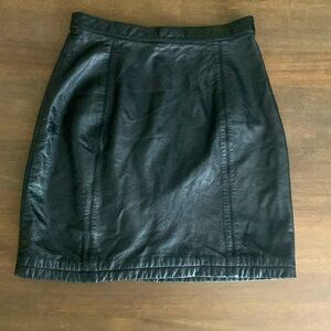Vintage Wilson’s Leather Skirt